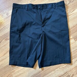 Nike Golf Black Flat-Front Men's Shorts